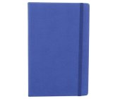 Ежедневник недатированный, А5, на резинке, синий | OfficeDom.kz