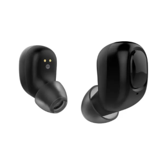 Наушники-гарнитура беспроводная Elari EarDrops, черный - Officedom (2)