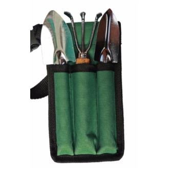 Набор садовых инструментов - 2 лопатки, грабельки, в напоясной сумке, Koopman - Officedom (1)