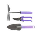 Набор садового инструмента с секатором, пластиковые рукоятки, 3 предмета, STANDARD//Palisad | OfficeDom.kz