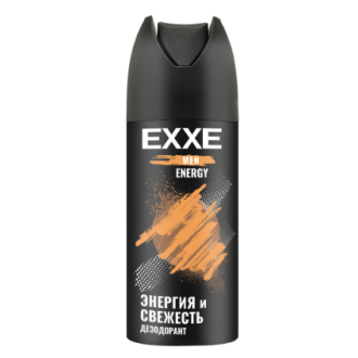 Дезодорант мужской, аэрозоль ENERGY, EXXE MEN, 150 мл - Officedom (1)