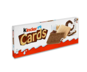 Вафли Kinder cards шоколадно-молочные с начинкой, 128 г | OfficeDom.kz