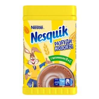 Какао напиток Nestle Nesquik, 420 г, пласт. банка - Officedom (1)