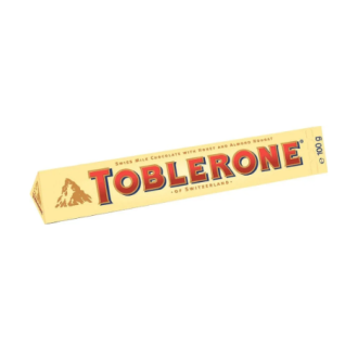 Шоколад Toblerone молочный с медово-миндальной нугой, 100г - Officedom (1)