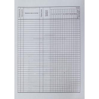 Табель учета рабочего времени А3 - Officedom (2)