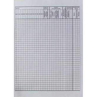 Табель учета рабочего времени А3 - Officedom (3)