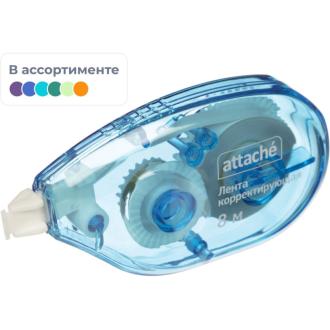 Корректирующий роллер, 5 мм х 8 м, корпус ассорти, Attache - Officedom (1)