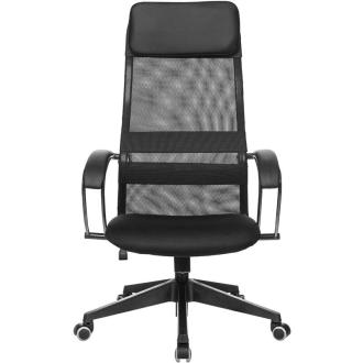 Кресло для руководителя Easy Chair 655 TTW черный, искусственная кожа/<wbr>сетка/<wbr>ткань, пластик (разобр.) - Officedom (2)