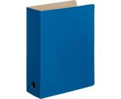 Папка-регистратор, А4, 90 мм, картон/бумвинил, для журналов, синий, Attache Selection | OfficeDom.kz