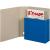 Папка-регистратор, А4, 90 мм, картон/<wbr>бумвинил, для журналов, синий, Attache Selection - Officedom (3)