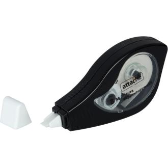 Корректирующий роллер, 5 мм х 8 м, черный, Attache Black&White - Officedom (6)