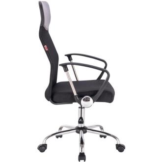 Кресло для руководителя Easy Chair 588 TPU черный, искусственная кожа/<wbr>сетка/<wbr>ткань, металл - Officedom (3)