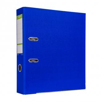Папка-регистратор, А4, 75 мм, ПВХ/<wbr>бумага, ярко-синий, Эко - Officedom (1)