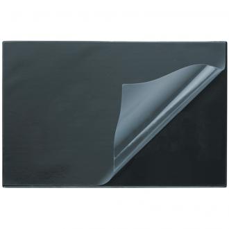 Подложка на стол с прозрачным покрытием 530х660 мм, черный, Attache Economy - Officedom (1)