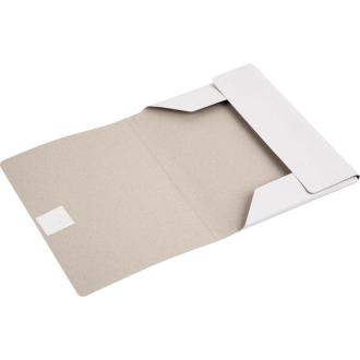 Папка с завязками картонная, 380г/<wbr>м2, мелованная - Officedom (2)