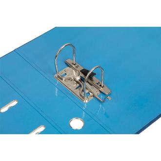 Папка-регистратор, А4, 75 мм, ламин.картон, синий, Комус Art Deco - Officedom (2)