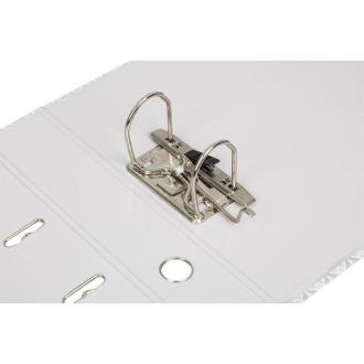 Папка-регистратор, А4, 75 мм, ламин.картон, белый, Комус Art Deco - Officedom (4)
