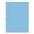 Бизнес-тетрадь на спирали А4, 96 л., клетка, тонированный блок, голубой, Attache Bright Colours - Officedom (1)