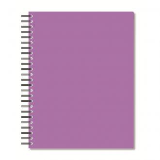 Бизнес-тетрадь на спирали А5, 96 л., клетка, тонированный блок, фиолетовый, Attache Bright Colours - Officedom (1)