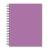Бизнес-тетрадь на спирали А5, 96 л., клетка, тонированный блок, фиолетовый, Attache Bright Colours - Officedom (1)
