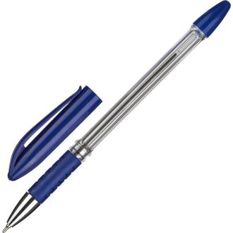 Ручка шариковая 0,7мм синий, с манжеткой, Attache - Officedom (1)