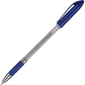 Ручка шариковая 0,7мм синий, с манжеткой, Attache - Officedom (3)