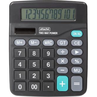 Калькулятор 12 разрядов, 180x145мм, Attache ATC-555-12F - Officedom (1)
