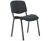 Стул офисный Easy Chair Rio (ИЗО) С73 серый, ткань, металл черный | OfficeDom.kz