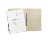 Папка-скоросшиватель картонная ДЕЛО, 360г/м2, немелованная, 20 шт | OfficeDom.kz