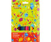 Карандаши цветные шестигранные, 18 цветов, №1 School Отличник | OfficeDom.kz