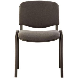 Стул офисный Easy Chair ИЗО С-38 серый, ткань, металл черный - Officedom (2)