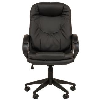 Кресло для руководителя Easy Chair 695 TPU черный, экокожа, пластик - Officedom (2)