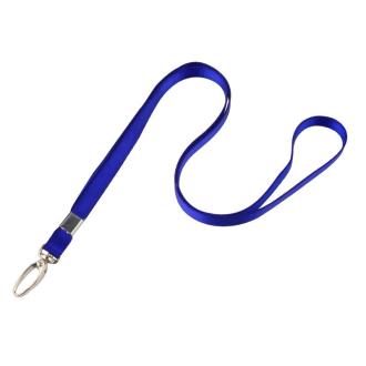 Шнурок для бейджа с металлическим карабином, синий (голубой), 5 шт, Attache Economy - Officedom (1)