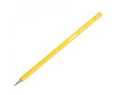 Карандаш простой HB, без ластика, заточенный, трехгранный, корпус желтый, Attache Bright Colours | OfficeDom.kz