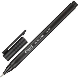 Ручка линер 0,4мм, черный, Комус Ultra Fine - Officedom (1)