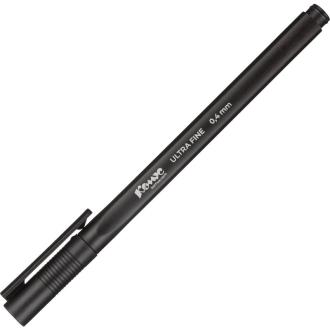 Ручка линер 0,4мм, черный, Комус Ultra Fine - Officedom (3)