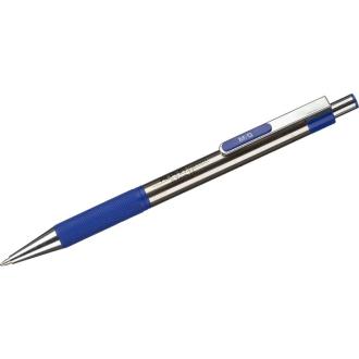 Ручка шариковая автом. 0,7мм Alpha, синий, масляные чернила, корпус ассорти, M&G ABP01771220700H - Officedom (1)