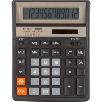 Калькулятор 12 разрядов, 204x158x32мм, Attache ASF-888 - Officedom (1)