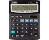 Калькулятор 16 разрядов, 210x165x48мм, черный, Attache AF-888 | OfficeDom.kz