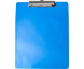 Планшет А4, жесткий пластик 2 мм, прозрачный синий, Attache | OfficeDom.kz