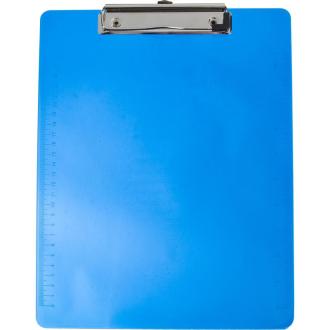 Планшет А4, жесткий пластик 2 мм, прозрачный синий, Attache - Officedom (1)