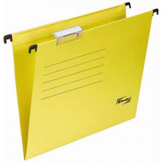 Папка подвесная А4, желтый, картон 240 г/<wbr>м2, до 200 л., Комус - Officedom (1)