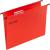 Папка подвесная А4+ (Foolscap), красный, картон 224 г/<wbr>м2, до 200 л., Комус - Officedom (1)