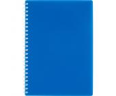 Бизнес-тетрадь на спирали А5, 80 л., клетка, пластиковая обложка, синий, Attache Economy | OfficeDom.kz