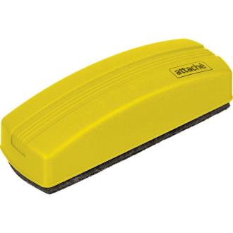 Стиратель для маркерной доски 55х160, магнитный, желтый, Attache - Officedom (1)