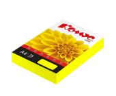 Бумага цветная А4, 75г/м2, 500л., Комус Color желтый неон | OfficeDom.kz