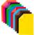 Картон цветной А4, 10л., 10цв., двусторонний мелованный, в папке, №1 School - Officedom (2)