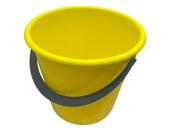 Ведро пластиковое 10 л, хозяйственно-бытовое, желтый, Онест | OfficeDom.kz