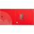 Папка-регистратор, А4, 80 мм, полифом, на резинке, красный, Attache - Officedom (4)