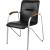 Конференц-кресло Easy Chair Samba Silver V-4 1.031 черный/<wbr>орех, искусств. кожа, металл серебристый - Officedom (1)